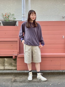 「PAR ICI（パーリッシィ）のアイテム」を使った、PAR ICIさん（レディース・153cm）の秋コーディネート