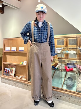 「PAR ICI（パーリッシィ）のアイテム」を使った、PAR ICIさん（レディース・153cm）の秋コーディネート