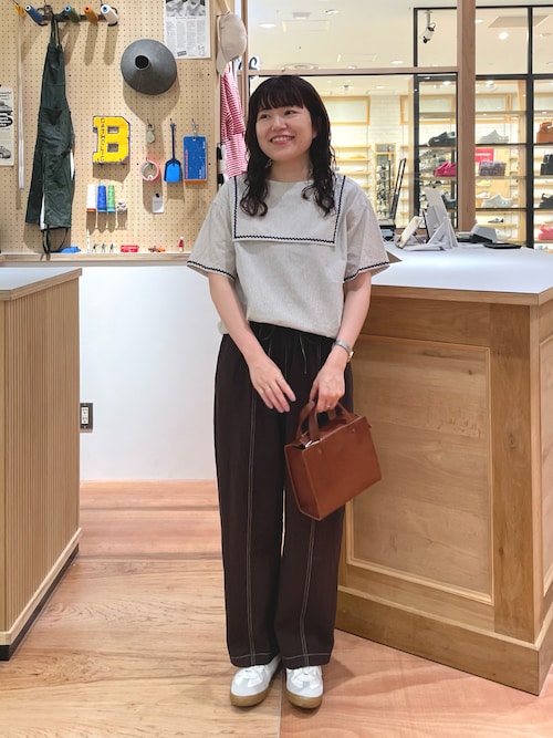 シボコットン 切り替えパンツ (セットアップ対応)（その他パンツ