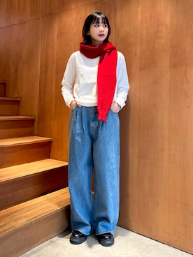 「PAR ICI（パーリッシィ）のアイテム」を使った、PAR ICIさん（レディース・158cm）の秋コーディネート