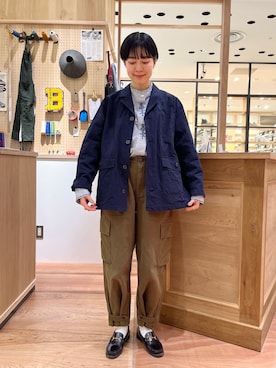 「PAR ICI」｜「アイテム（ジャケット/アウター）」を使った、PAR ICIさん（レディース・158cm）の冬コーディネート