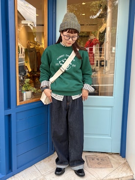 「PAR ICI（パーリッシィ）のアイテム」を使った、PAR ICIさん（レディース・153cm）の秋コーディネート