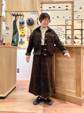 「PAR ICI（パーリッシィ）のアイテム」を使った、PAR ICIさん（レディース・158cm）の秋コーディネート