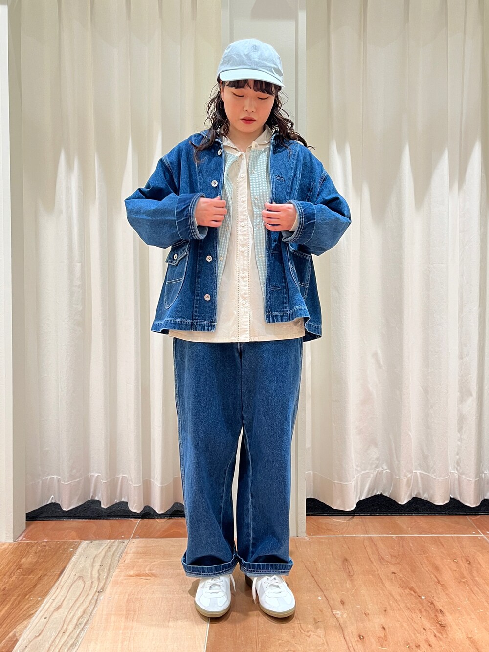 フランス 80's カバーオール　丸襟 フランス 80's カバーオール 丸襟 フランス 80´s カバーオール 丸襟