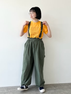 「PAR ICI」｜PAR ICIさん（レディース・160cm）の夏コーディネート