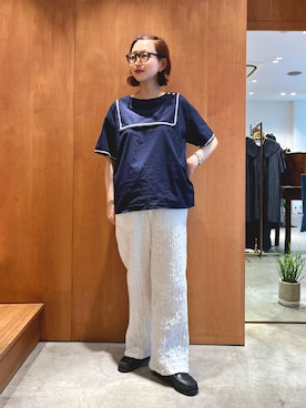 「PAR ICI」｜PAR ICIさん（レディース・150cm）の夏コーディネート