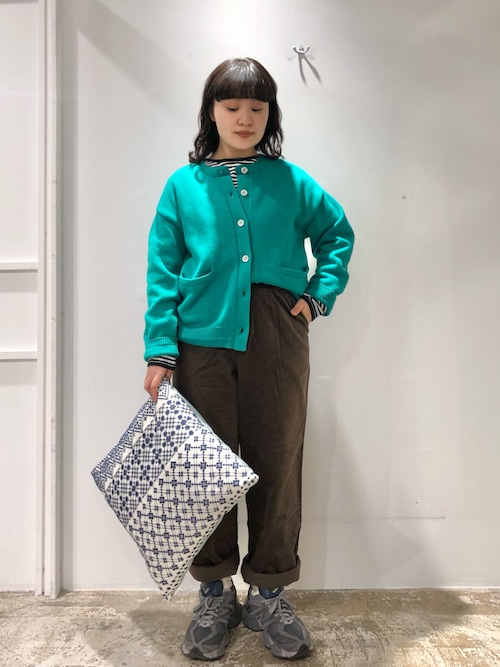 ボーダー配色バインダー カットソー（Tシャツ/カットソー）｜PAR