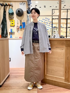 「PAR ICI（パーリッシィ）のアイテム」を使った、PAR ICIさん（レディース・158cm）の秋コーディネート