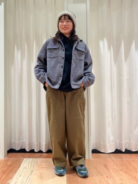 「PAR ICI」｜「アイテム（ジャケット/アウター）」を使った、PAR ICIさん（レディース・149cm）の秋コーディネート