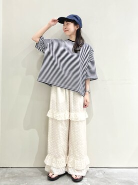 PAR ICIさん（レディース・154cm）の夏コーディネート