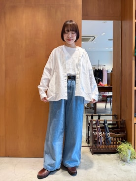 「PAR ICI（パーリッシィ）のアイテム」を使った、PAR ICIさん（レディース・154cm）の春コーディネート