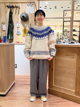 「PAR ICI（パーリッシィ）のアイテム（ニット/セーター）」を使った、PAR ICIさん（レディース・149cm）の秋コーディネート