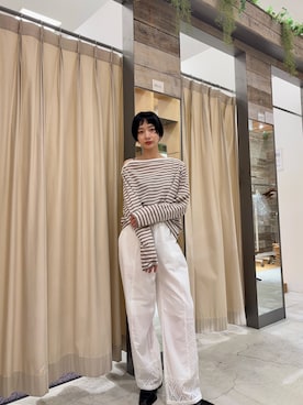 山口悠さんのコーディネート