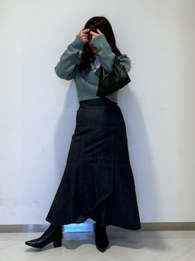 MIZUKIさん(レディース・155cm)の冬コーディネート