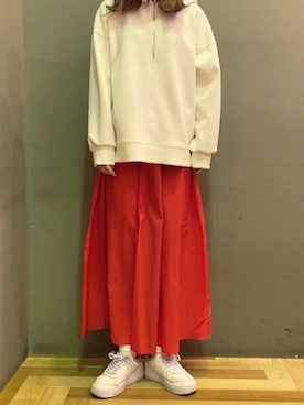 「ELENCARE DUE」｜Kahoさん（レディース・154cm）の冬コーディネート