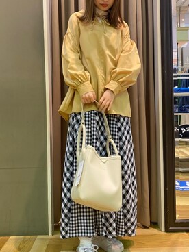 Kahoさん(レディース・154cm)の冬コーディネート
