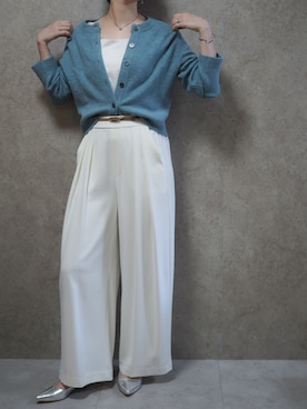 「AmiAmi（アミアミ）のアイテム」を使った、Riiさん（レディース・165cm）の春コーディネート