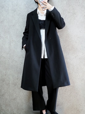 「アイテム（パンプス）」を使った、Riiさん（レディース・165cm・30代）の冬コーディネート