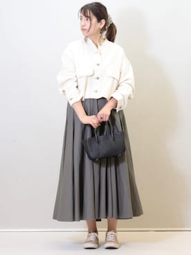 「ヤヌーク」｜タカノンさん（レディース・172cm）の春コーディネート