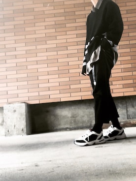 「stein」｜とっとと寝る太郎さん（メンズ・170cm）の冬コーディネート