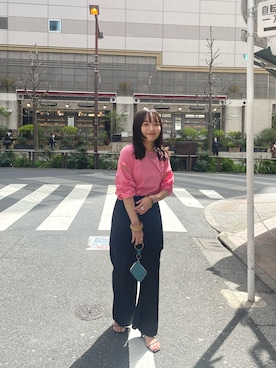 「ITTI（イッチ）のアイテム（財布/小物）」を使った、koma_manaさん（レディース・156cm）の春コーディネート