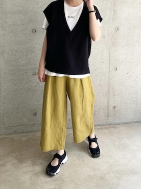「ピスタチオ」｜narumiさん（レディース・168cm）の夏コーディネート