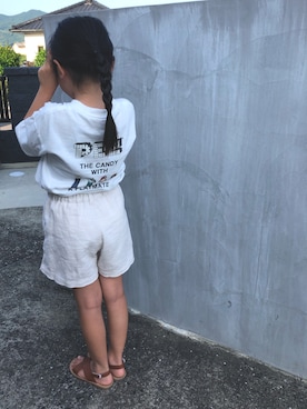 keikeiさん（キッズ・110cm）の夏コーディネート