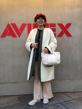 HYOGOさん（レディース・155cm）の冬コーディネート