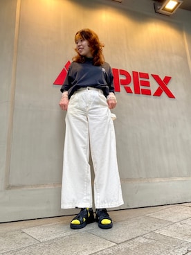 「靴下屋」｜HYOGOさん（レディース・155cm）の春コーディネート