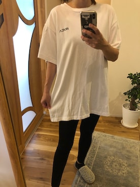 「RVCA（ルーカ）のアイテム」を使った、yuさん（レディース・155cm）の夏コーディネート