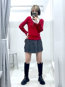 「Midnight Move（ミッドナイトムーブ）のアイテム」を使った、ɐʞnɹɐɥさん（レディース・165cm）の秋コーディネート