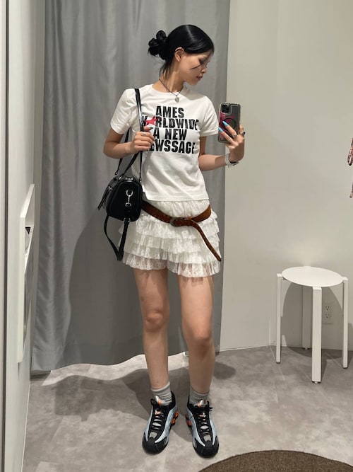 3.3 Field Trip／フリルレースショートパンツ