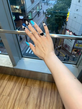 「ネイルチップ」｜ɐʞnɹɐɥさん（レディース・165cm）の夏コーディネート