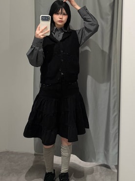 ɐʞnɹɐɥさん（レディース・165cm）の冬コーディネート