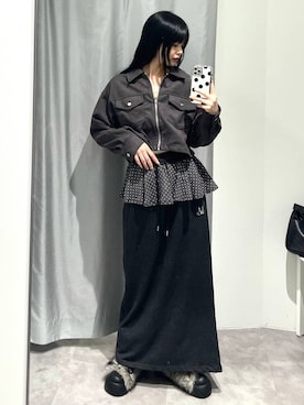 「FOREVER 21（フォーエバー トゥエンティーワン）のアイテム」を使った、ɐʞnɹɐɥさん（レディース・165cm）の秋コーディネート