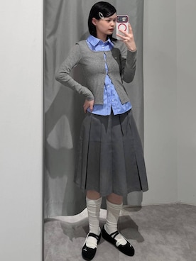 「3.3 Field Trip （3.3フィールドトリップ）のアイテム」を使った、ɐʞnɹɐɥさん（レディース・165cm）の冬コーディネート