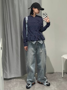 「アイテム（バックパック/リュック）」を使った、ɐʞnɹɐɥさん（レディース・165cm・20代）の夏コーディネート