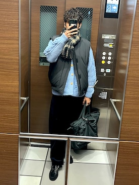 「Andersen-Andersen（アンデルセンアンデルセン）のアイテム」を使った、もんぎ たっくとさん（メンズ・177cm）の冬コーディネート