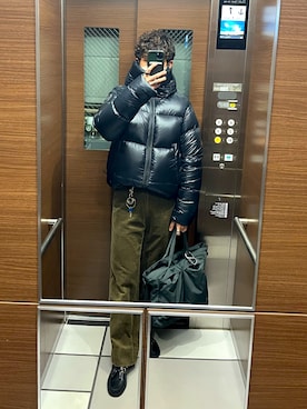 もんぎ たっくとさん（メンズ・177cm）の冬コーディネート