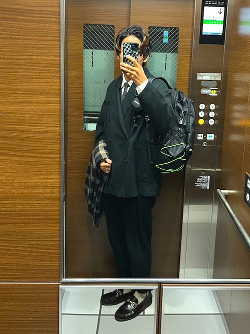 PORTER CLASSICのセットアップを使った人気ファッション