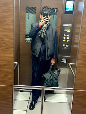 もんぎ たっくとさん（メンズ・177cm）の春コーディネート