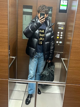 もんぎ たっくとさん（メンズ・177cm）の冬コーディネート