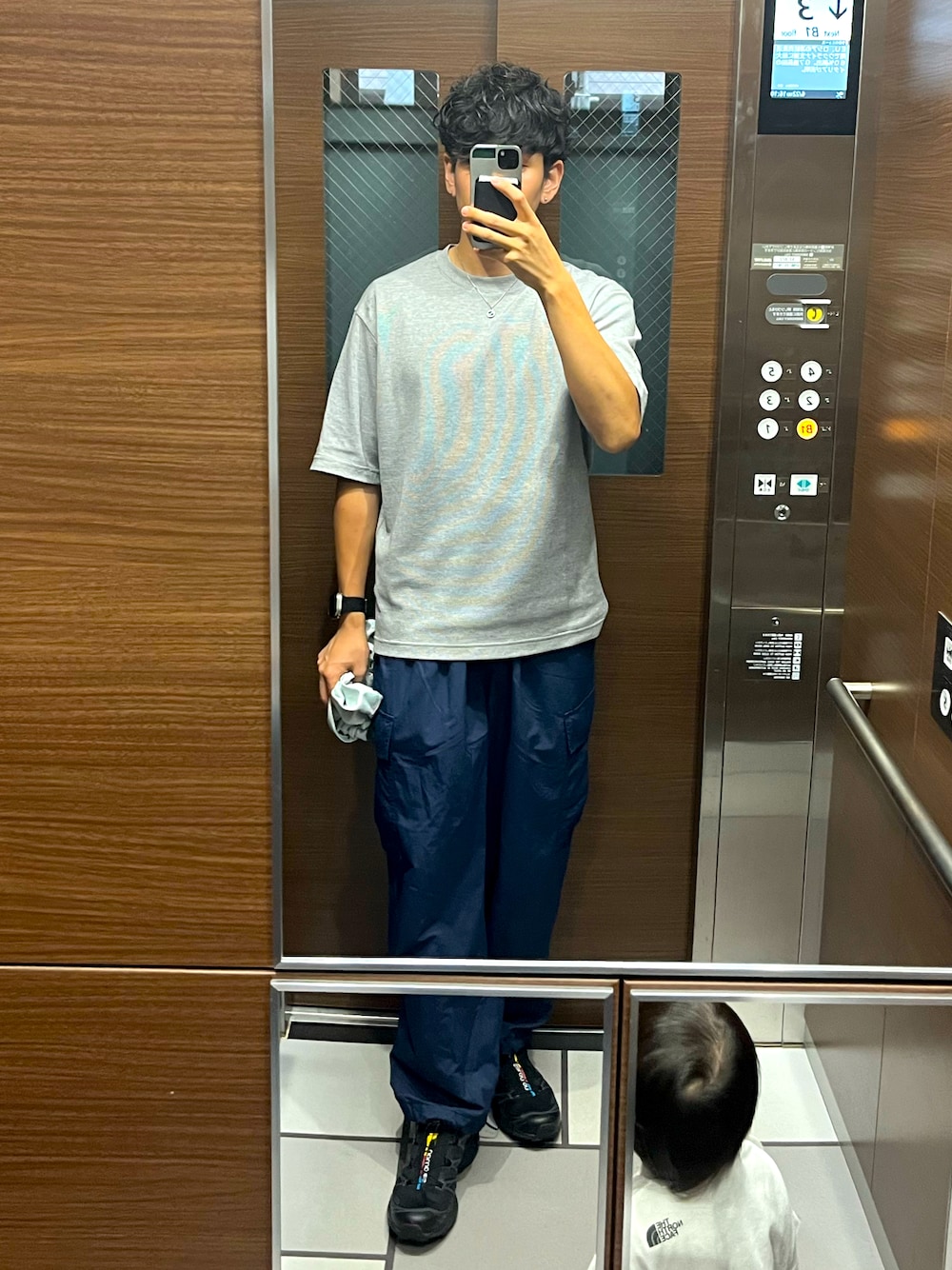 「ご近所コーデ、オトナカジュアル」｜「UNIQLOのアイテム（Tシャツ/カットソー、その他）」を使った、もんぎ たっくとさん（メンズ・177cm）の夏コーディネートの1枚目の写真