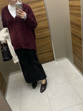 Harunaさん(レディース・161cm)の冬コーディネート