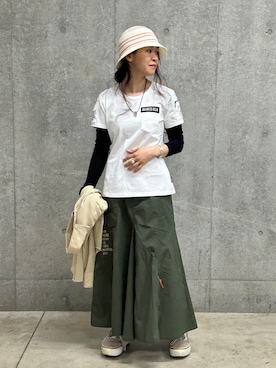 Yasさん（レディース・156cm）の春コーディネート