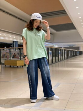 Yasさん（レディース・156cm）の夏コーディネート