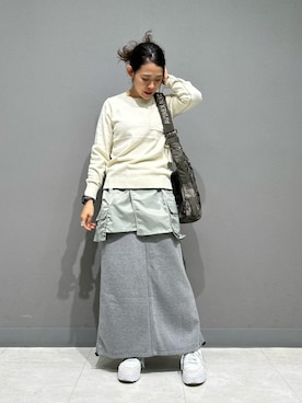 「AVIREX（アヴィレックス）のアイテム」を使った、Yasさん（レディース・156cm）の秋コーディネート