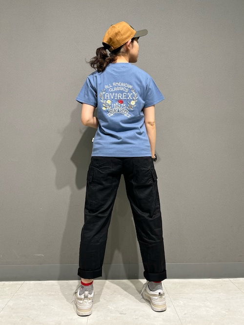 tシャツ HAND LIKE EMBROIDERY T-SHIRT/ハンドライク刺繍Tシャツ レディース HAND LIKE EMBROIDERY T-SHIRT/ハンドライク刺繍Tシャツ（T