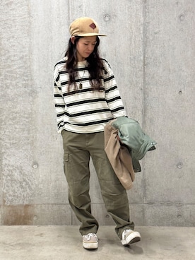 Yasさん（レディース・156cm）の冬コーディネート