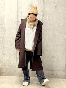 Yasさん（レディース・156cm）の冬コーディネート